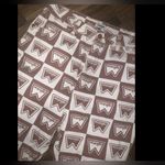 Wrangler Free people x  collab cream brown logo flare denim pants spring jeans Photo 6