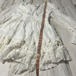 Hemant & Nandita Cleo Mini Dress Size Medium White Photo 9