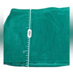 Aerie  Corduroy Green Micro Side Zip Mini Skirt Sz XL NEW‎ Photo 6