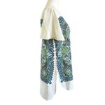 Maeve  Multicolor Paisley Silk Tunic Blouse Women Top Size Small | 37-41 Photo 2