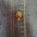 Venezia Vintage NWOT Plus Dark Denim Jean Button Up Jacket Size 2X Blue Photo 2
