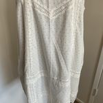 26. Maisie White Sleeveless Short Midi Dress Size Large Photo 3