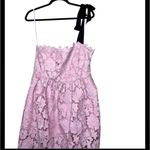Anthropologie Maeve One-Shoulder Lace Dress size M Photo 4