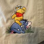RARE VINTAGE 1990 Beige Skort with Pooh and Eeyore on Safari Embroidery Tan Photo 1