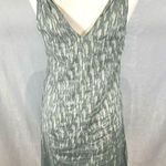The Limited gray and ivory abstract print cotton dress size XS Photo 2