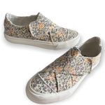 Gypsy Jazz Lavender Yellow Floral Ivory Sneaker Size 8 Photo 13