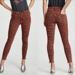 NWOT MOTHER Looker HighRise Leopard Ankle Fray Skinny Jeans in Animal Attraction Size 29 Photo 8