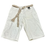 NWT New York & Company Women's Sailing Twill Pearl Pedal Pusher Shorts Size 2 Photo 0