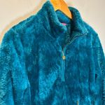 Lilly Pulitzer  Turquoise Skipper Sherpa Pullover - size Small Photo 4
