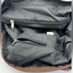 LeSportsac  Large Brown Paisley Duffle Bag Photo 4