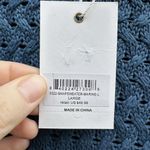 Simply Southern New Snap Tunic Knit Sweater Marine Blue Long Sleeve Size Large Photo 4