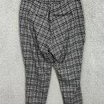 Hot Topic Hot Top Pants Womens XL Black Plaid Tapered Leg Elastic Waist Punk Preppy Goth Photo 2