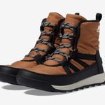 Sorel Whitney Brown & Black Short Lace Up Waterproof Ankle Hiking Boots 6 Photo 1