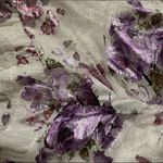 For Love & Lemons  Wildflower Foil Lace Mini Dress in Lavender Photo 5