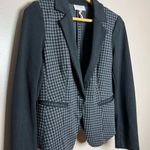Houndstooth CLEARANCE! Black Laundry Shelli Segal Stretch Blazer Size 8 EUC Photo 2