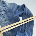 Love Tree Jacket Womens Large Blue Denim Trucker Faded Button Up Jean Photo 6