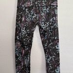 Lululemon  All Sport Crop Leggings in Floral Sport Tranquil Blue Multi 6 Photo 4