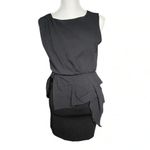 Alice + Olivia  Tatum T-Back Mini Black Dress XS Photo 5