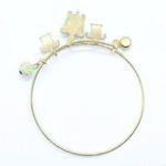 Boutique Beaded Sea Turtle Charm Colorful Bangle Bracelet Photo 3