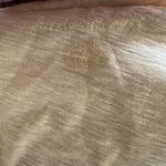 American Eagle Yellow Cropped Tank Size Small Button Front Boho Peasant Hippie Photo 5