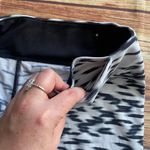 PINK - Victoria's Secret PINK Victoria Secret Women Black White Gray Brush Stroke Athletic Yoga Pants M Photo 5