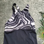 Nike One Piece Swimsuit Marble Design Photo 1