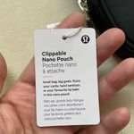 Lululemon Clippable Nano Pouch - Black Photo 9