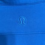 Lululemon Scuba Oversized Funnel Neck 1/2 Zip Blue Nile Sz:m/l Photo 7