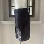 Marc Jacobs Structured Striped Cotton Denim Skirt, Size 10 EXCELLENT! Photo 3