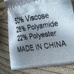 ZESICA RIBBED KNIT SWEATER MIDI DRESS OFF SHOULDER WOMEN XL BEIGE/CREAM NEW A57 White Photo 5