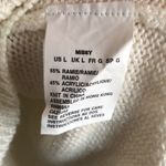 Leslie Fay  Sportswear L Embroidered Ramie Acrylic Crewneck Long Sleeve Sweater Photo 3