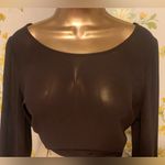 Andrée slit sleeve studded blouse brown size M Photo 0