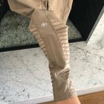 Alo Yoga  High Waisted Moto Leggings Sand Gravel Tan Beige Full Length Medium Photo 6