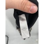 Marissa Webb Deanna Black Floral Print Silk Sleeveless V Photo 7