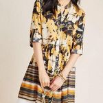 Anthropologie bl^nk x Hadley Floral Tunic Mini Dress Small Photo 0