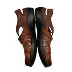 Clarks Cora Dream Loafer Flat, Tan Leather Combination, Sz 9 Photo 6