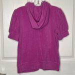 Juicy Couture Y2K  Sz L Pink Terry Short Sleeve Sweatshirt Photo 7