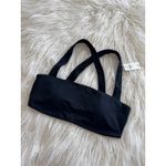 Aerie OFFLINE By  Real Me Xtra Square Neck Sports Bra Black Size Medium Photo 3