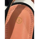 Black Satin Slingback Heels Crystal Embellished Pumps Party Evening Occasion Size 8 Photo 7