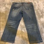 Refuge Size 3 Cropped Denim Blue Jeans Capris Photo 4