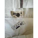 Madewell NWT  Tile White The Perfect Vintage Wide Leg Crop Jeans Size 25 Photo 8