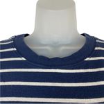 Madewell Blue & White Stripe Skater T-shirt Dress Sz S Photo 5