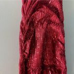 Sequin Ruched Formal Homecoming Dress Size M Photo 2