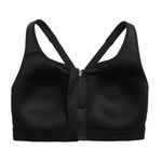 Athleta  Advance Zip Front Bra Size 34C Black  NWT Photo 4