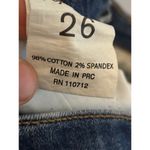 Driftwood  Jeans Women's‎ Size 26 Distressed Skinny Blue Photo 3