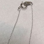 Delicate Silver Heart Pendant Necklace Photo 10