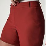 Spanx NWT SPANXSunshine Shorts, 6" COLOR: DARK CHERRY UPF 50+ Photo 2