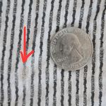 Style House Striped Black and White Blouse with Tie Waist NWT Size Medium Photo 7