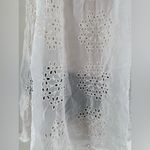 Johnny Was Johnny  Marietta Cap
Sleeve Eyelet Blouse in White Was Photo 8