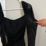 Sheer Long Sleeve Top Photo 1